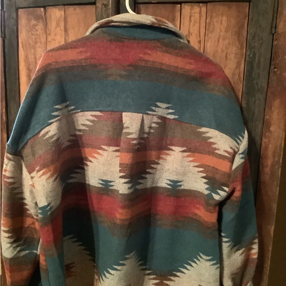 Men's Multicolor Patterned Jacket - Picture 2 of 5
